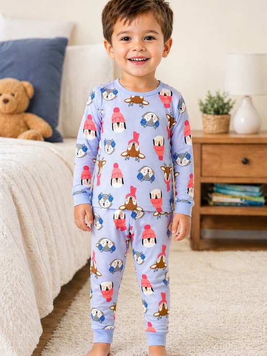 Carter's Other - Carter’s Boys 3T Pajama Set 2PC Blue Toddler PJs Cozy Sleepwear NWOT